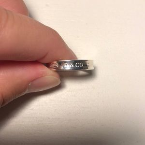 Tiffany & Co. 1837 Ring. Size 5.